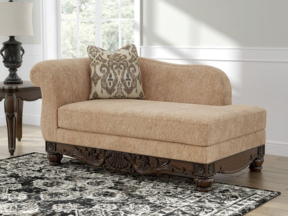 Chelsworth - Golden - RAF Corner Chaise - Hornell Furniture Outlet