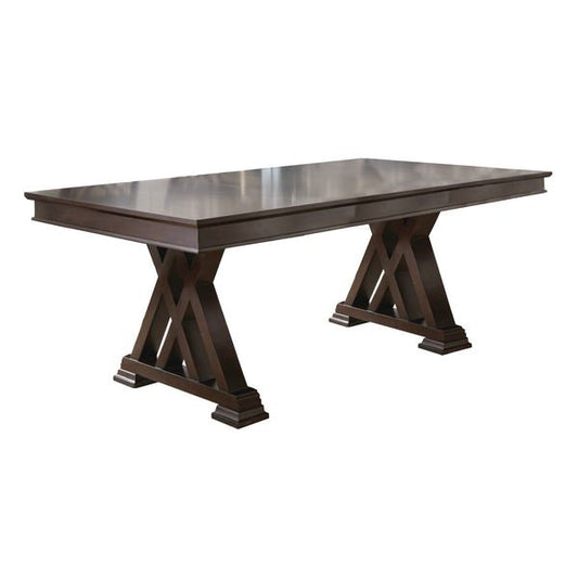 Adrian - Dining Table - Dark Brown - Hornell Furniture Outlet