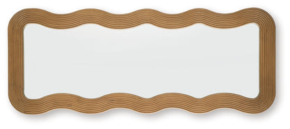 Ellisonville - Brown - Floor Mirror - Hornell Furniture Outlet