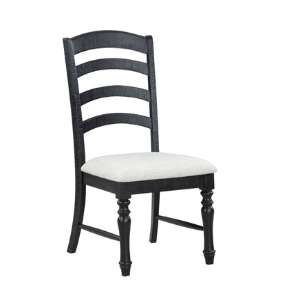 Odessa - Side Chair (Set of 2) - Black - Hornell Furniture Outlet