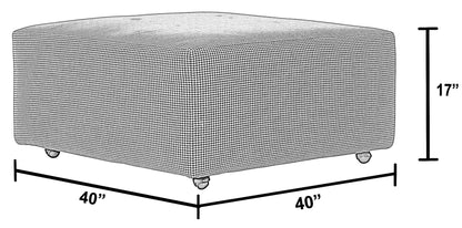Searsport - Castered Cocktail Ottoman - Hornell Furniture Outlet