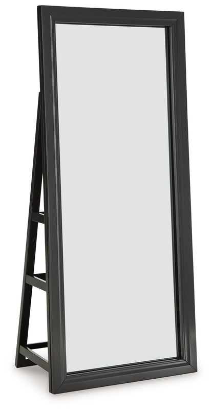Evesen - Floor Standing Mirror/Storage - Hornell Furniture Outlet