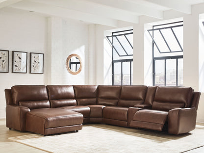 DeepWakes - Power Reclining Sectional - Hornell Furniture Outlet