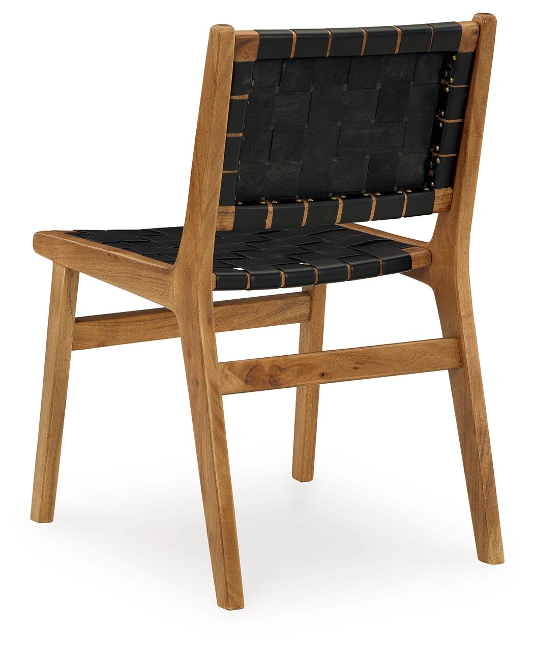 Fortmaine - Brown / Black - Dining Room Side Chair (Set of 2) - Hornell Furniture Outlet