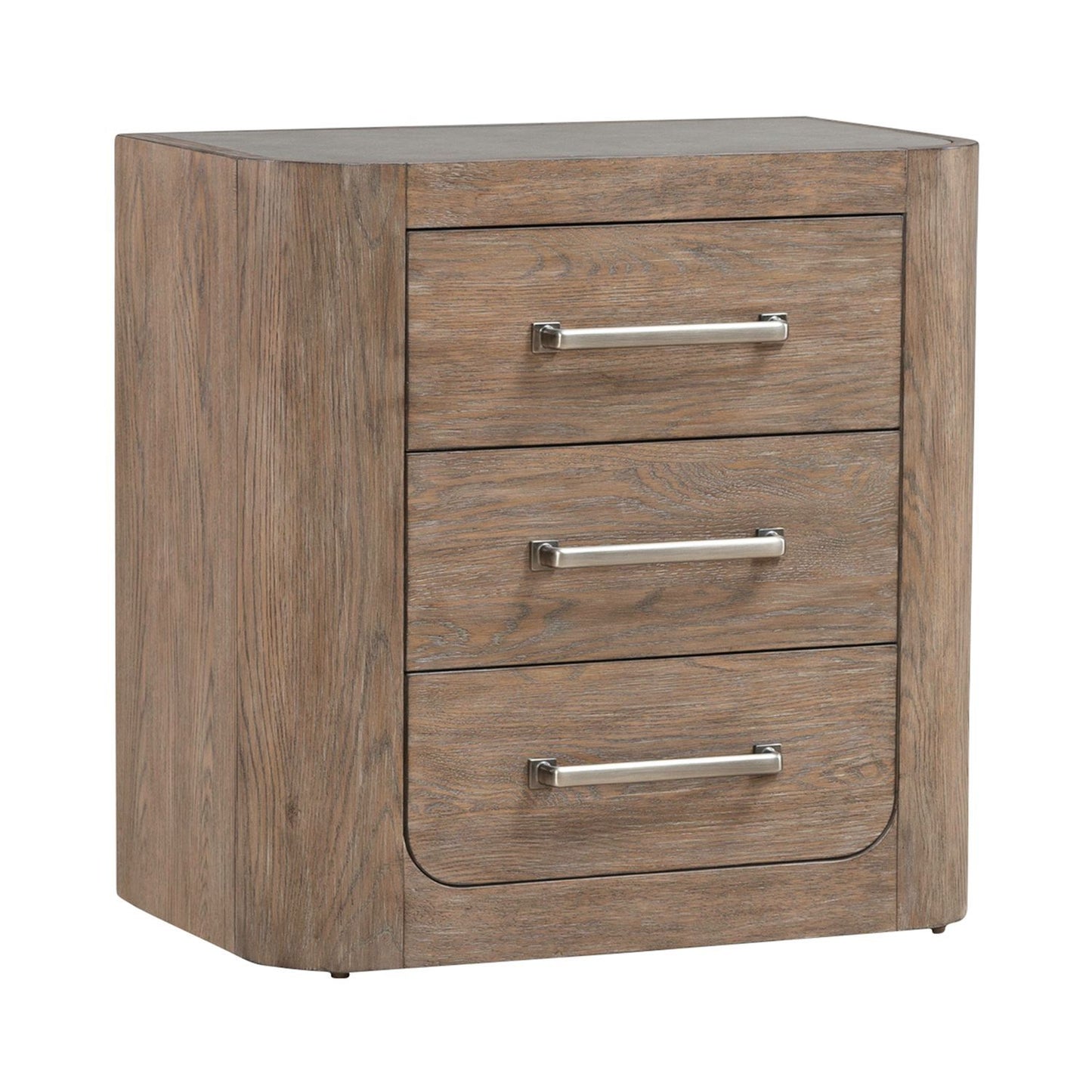 South Bend - Nightstand With Charging Station - Brown - Hornell Furniture Outlet