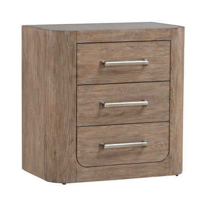 South Bend - Nightstand With Charging Station - Brown - Hornell Furniture Outlet