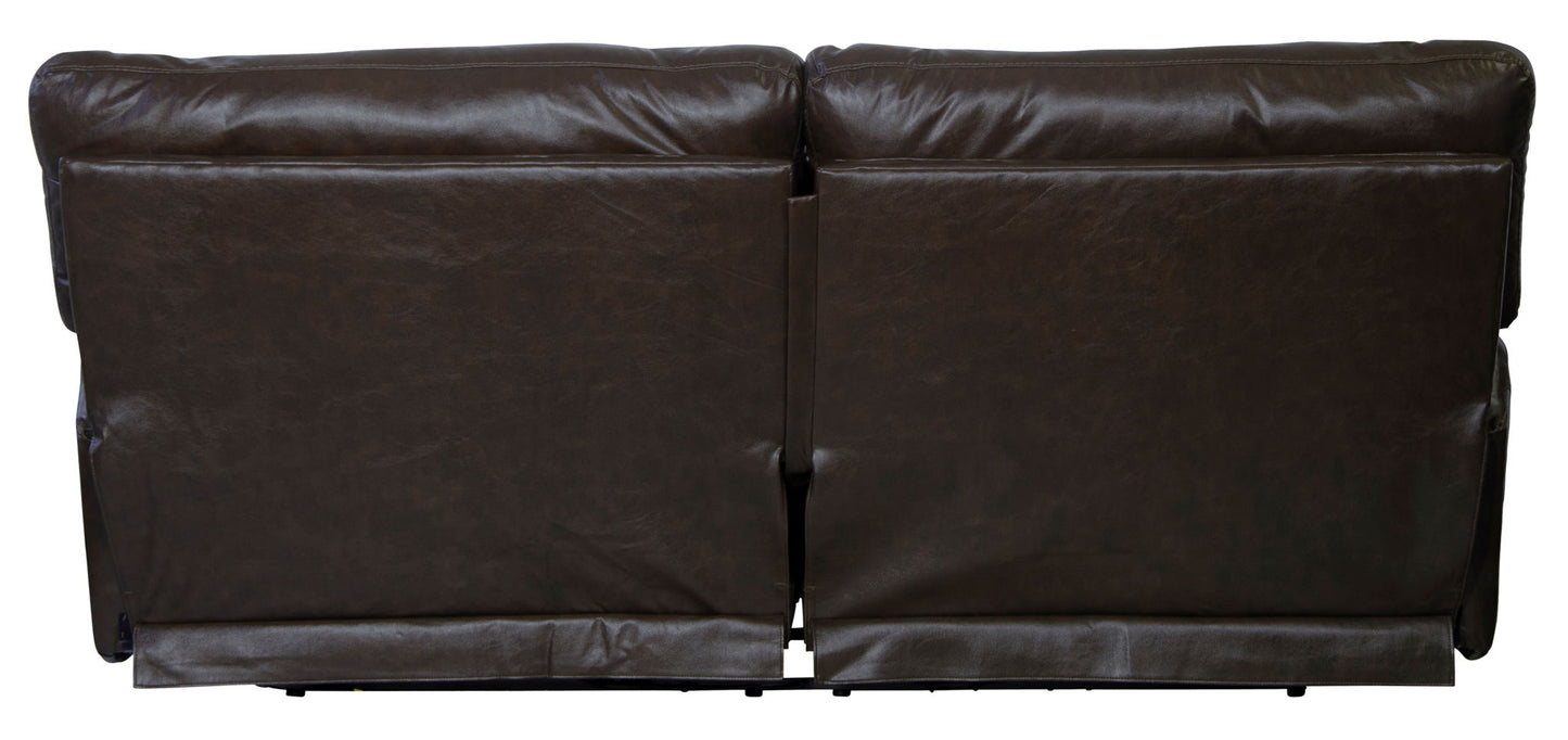 Wembley - Power Headrest Power Lay Flat Reclining Sofa - Hornell Furniture Outlet