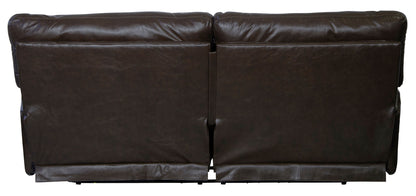 Wembley - Power Headrest Power Lay Flat Reclining Sofa - Hornell Furniture Outlet