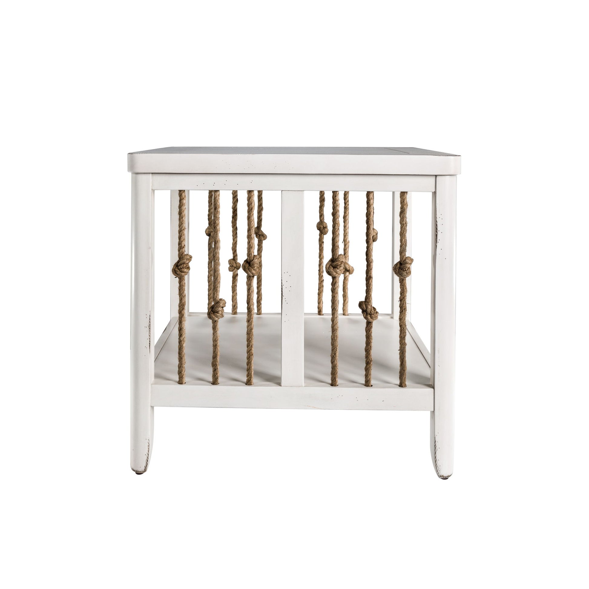 Dockside - End Table - White - Hornell Furniture Outlet