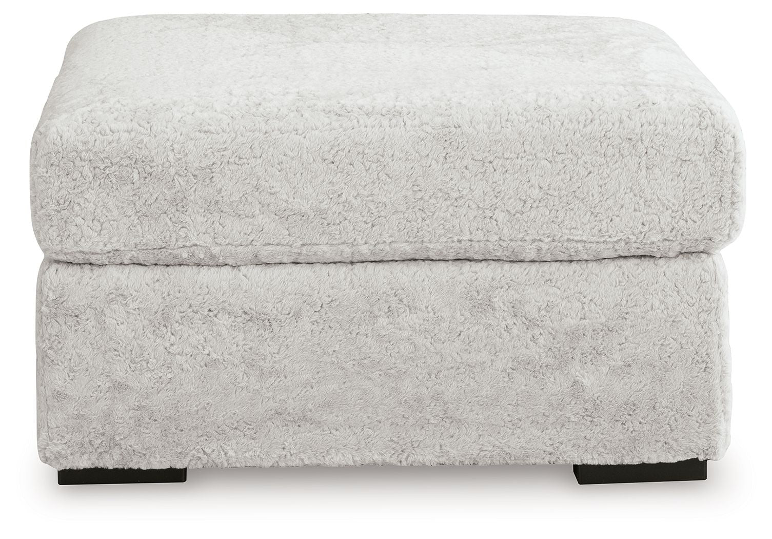 Cuddle Plush - Oversized Accent Ottoman - Arctic - Hornell Furniture Outlet