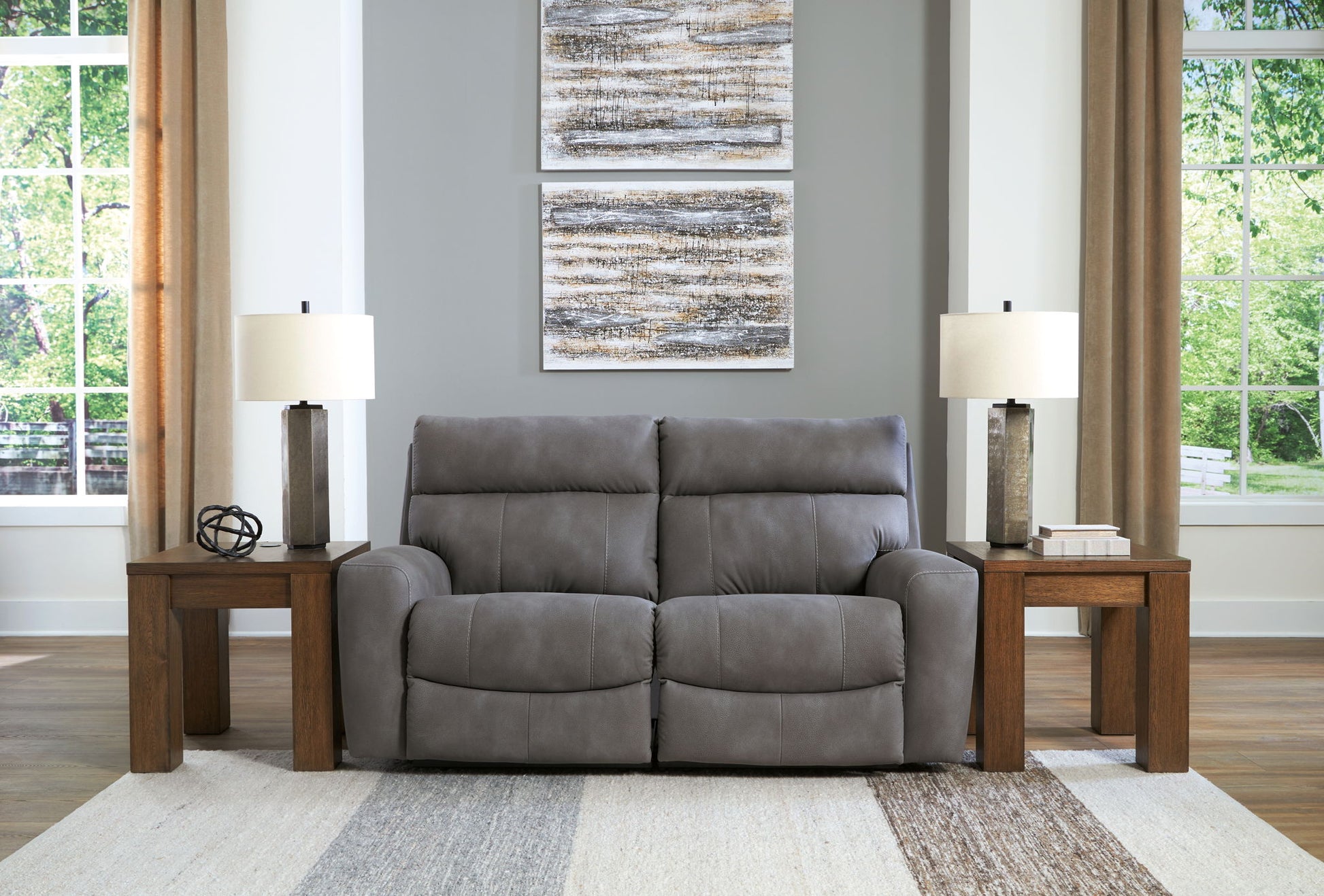 Next - Gen Durapella - Reclining Sectional - Hornell Furniture Outlet