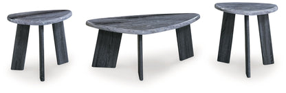 Bluebond - Gray - Occasional Table Set (Set of 3) - Hornell Furniture Outlet