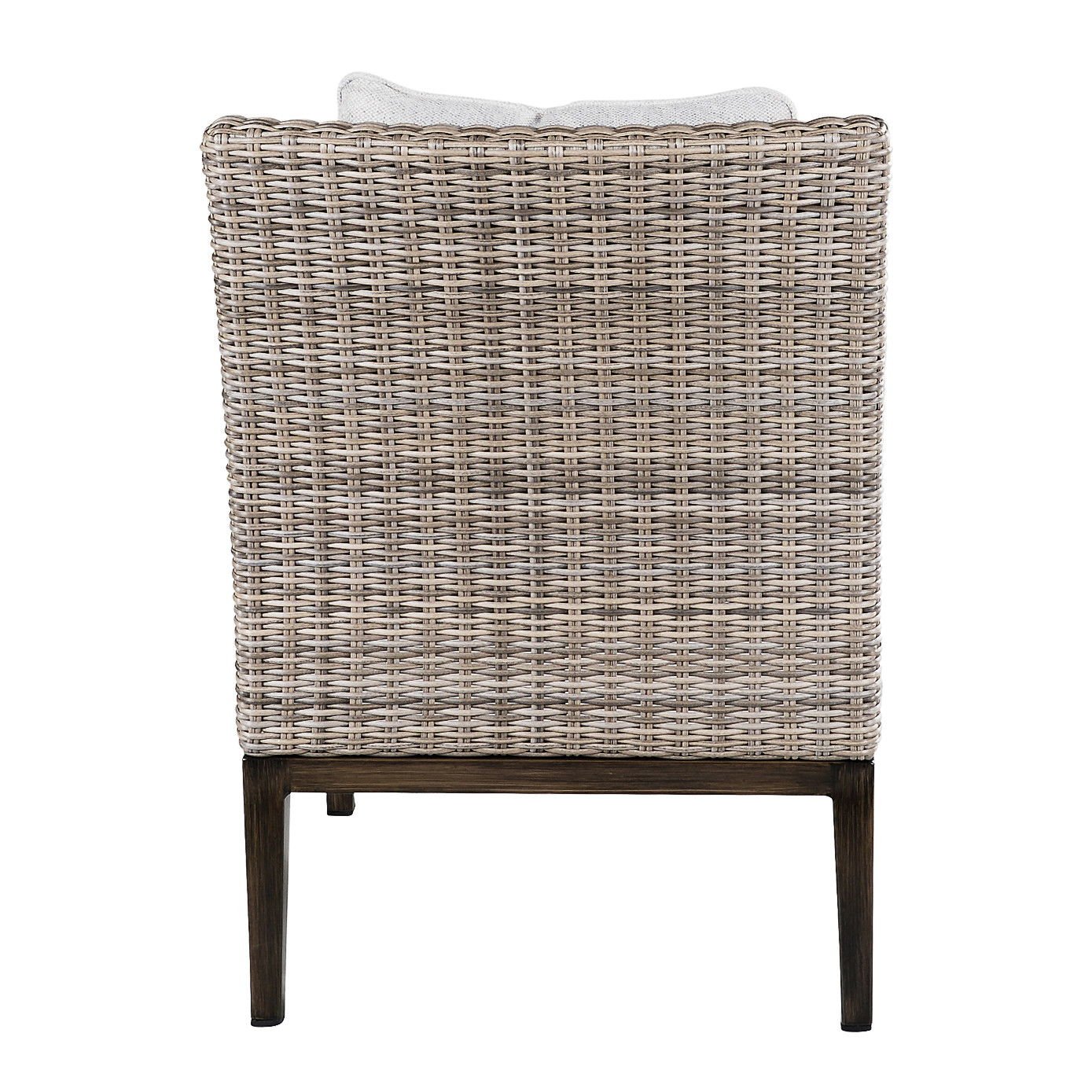 Marina - Patio Arm Chair (Set of 2) - Brown Light - Hornell Furniture Outlet