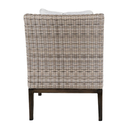Marina - Patio Arm Chair (Set of 2) - Brown Light - Hornell Furniture Outlet