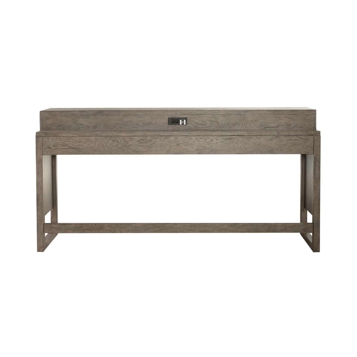 Bartlett Field - Console Bar Table - Gray - Hornell Furniture Outlet