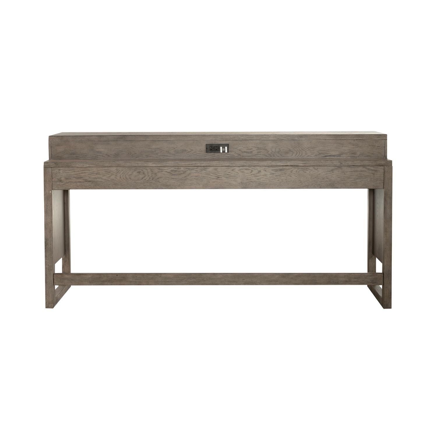 Bartlett Field - Console Bar Table - Gray - Hornell Furniture Outlet