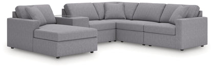 Modmax - Granite - Sectional - Hornell Furniture Outlet
