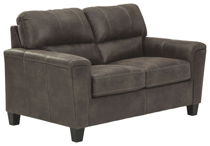 Navi - Stationary Loveseat - Hornell Furniture Outlet