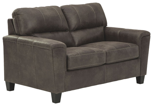 Navi - Stationary Loveseat - Hornell Furniture Outlet