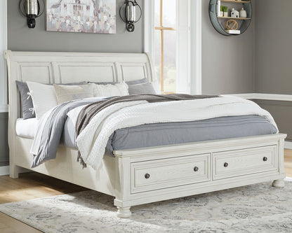 Robbinsdale - Sleigh Bedroom Set - Hornell Furniture Outlet