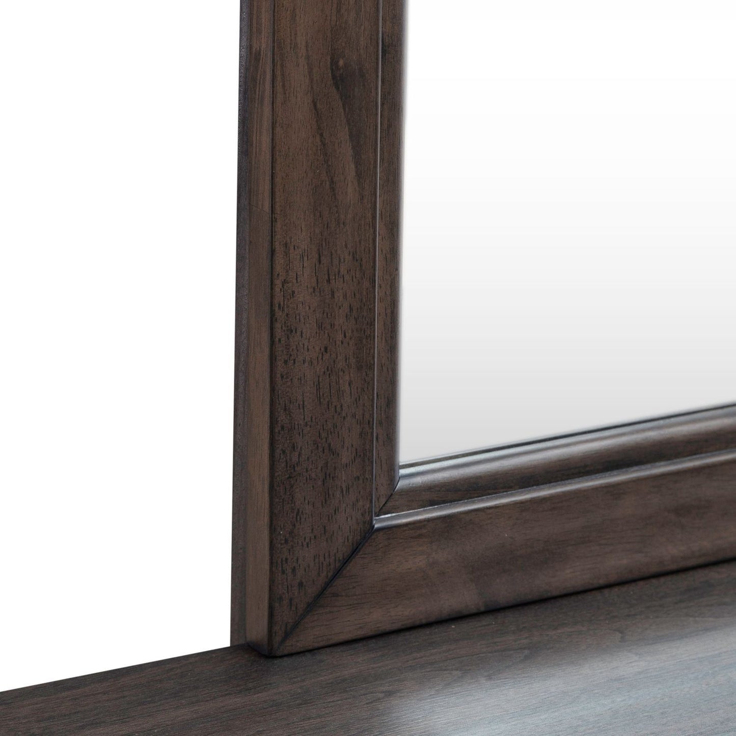 Modern Edge - Dresser & Mirror - Brown - Hornell Furniture Outlet