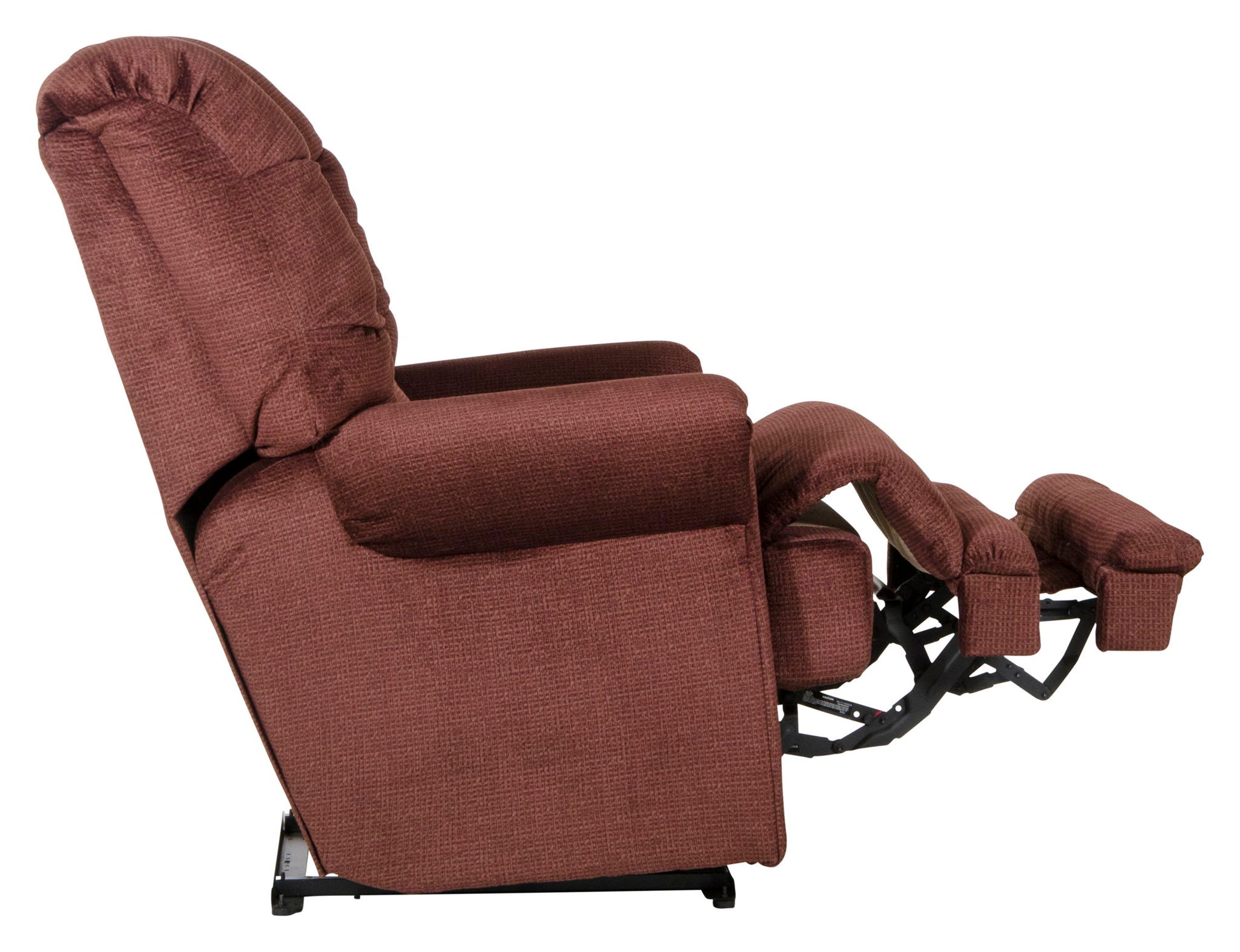 Malone - Power Lay Flat Recliner With Extended Ottoman - Hornell Furniture Outlet