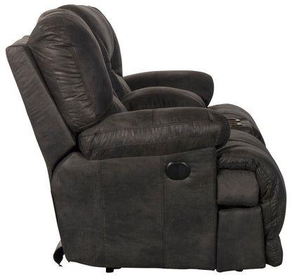 Voyager - Lay Flat Console Reclining Loveseat - Hornell Furniture Outlet