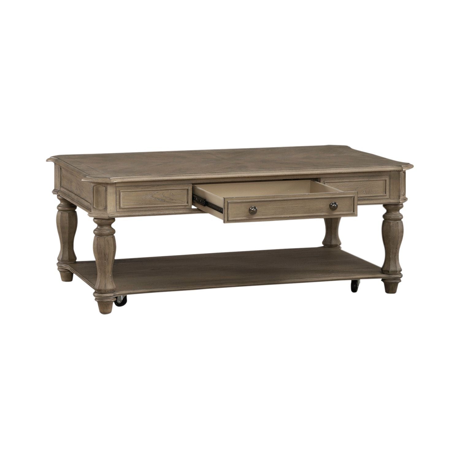 Magnolia Manor - Rectangular Cocktail Table - Hornell Furniture Outlet