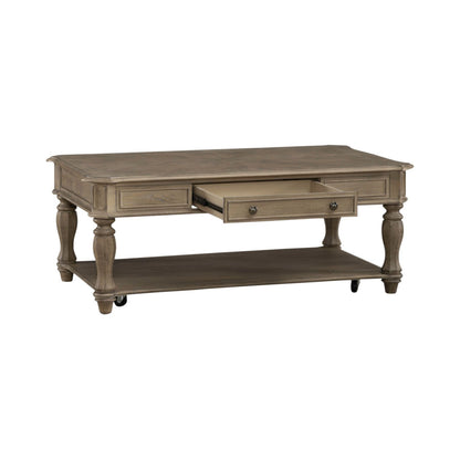 Magnolia Manor - Rectangular Cocktail Table - Hornell Furniture Outlet