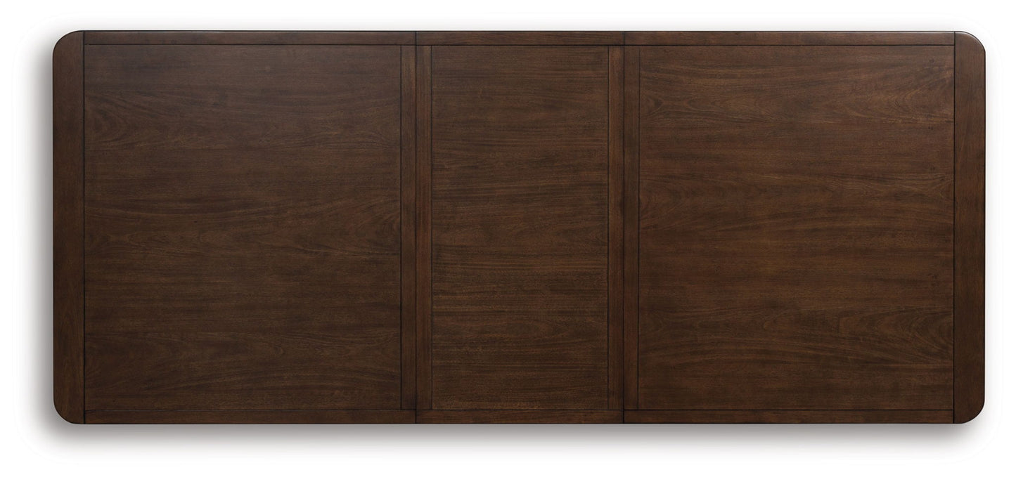 Dilenno - Dark Brown - Rectangular Dining Room Extension Table - Hornell Furniture Outlet