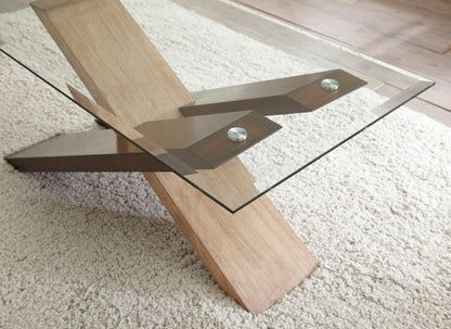 Tasha - Cocktail Table - Brown - Hornell Furniture Outlet