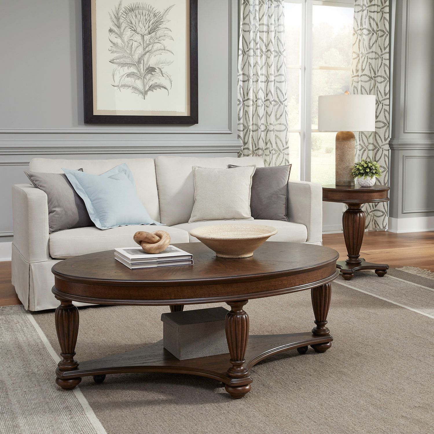 Allington - Optional 3 Piece Set - Brown - Hornell Furniture Outlet