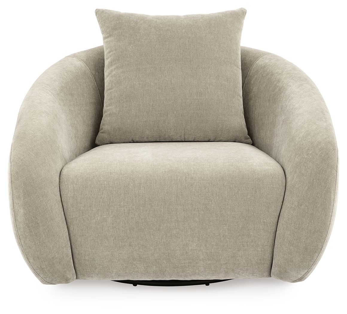 Yahya - Swivel Accent Chair - Hornell Furniture Outlet