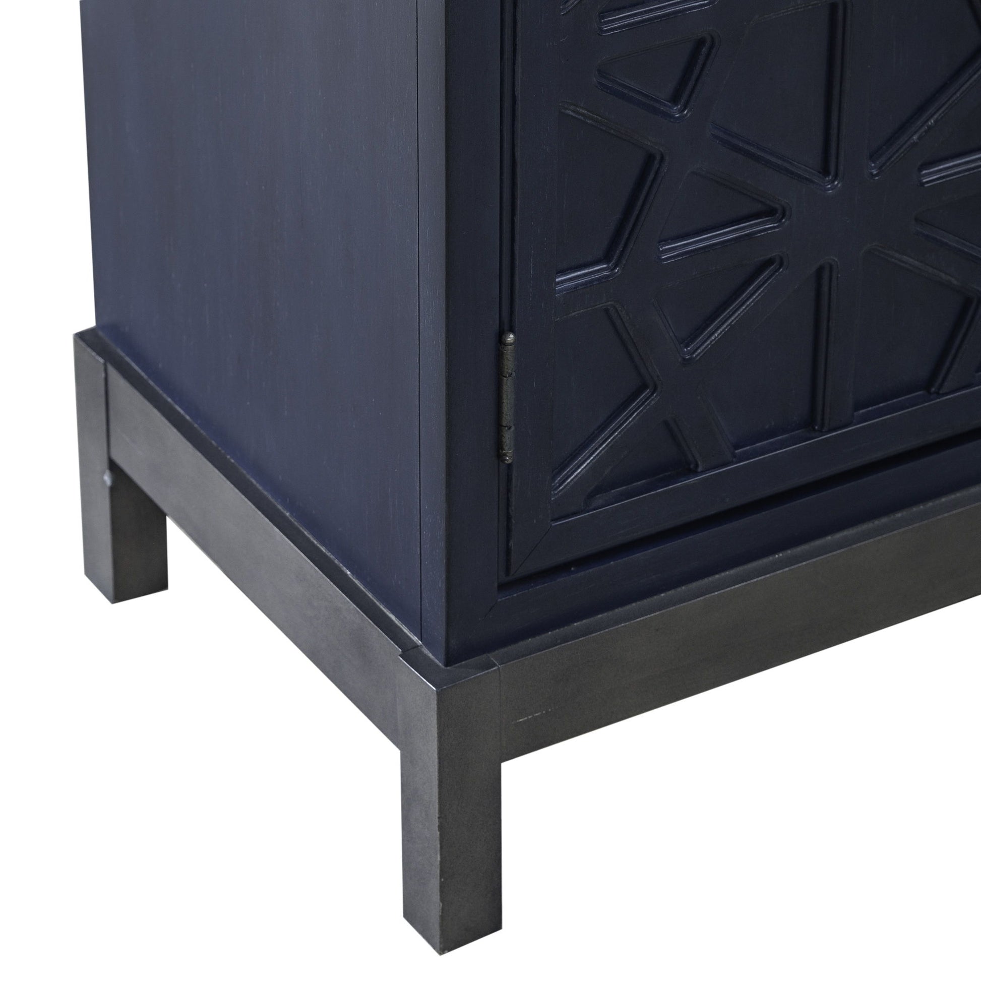 Braxton - Accent Cabinet - Azure Blue - Hornell Furniture Outlet