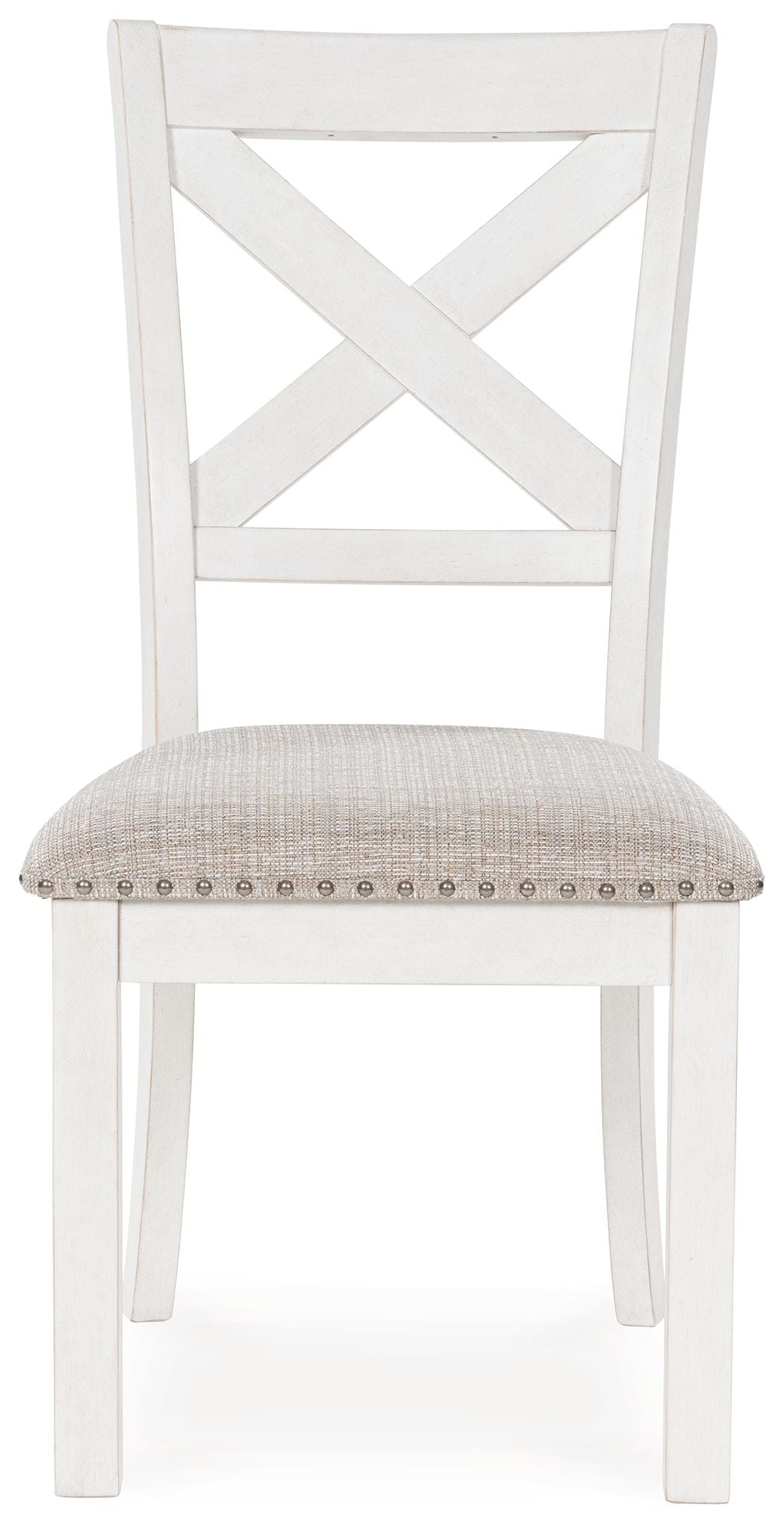Robbinsdale - Antique White - Dining Upholstered Side Chair (Set of 2) - Hornell Furniture Outlet