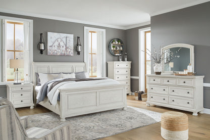 Robbinsdale - Sleigh Bed Set - Hornell Furniture Outlet