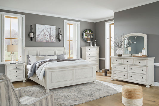 Robbinsdale - Sleigh Bed Set - Hornell Furniture Outlet