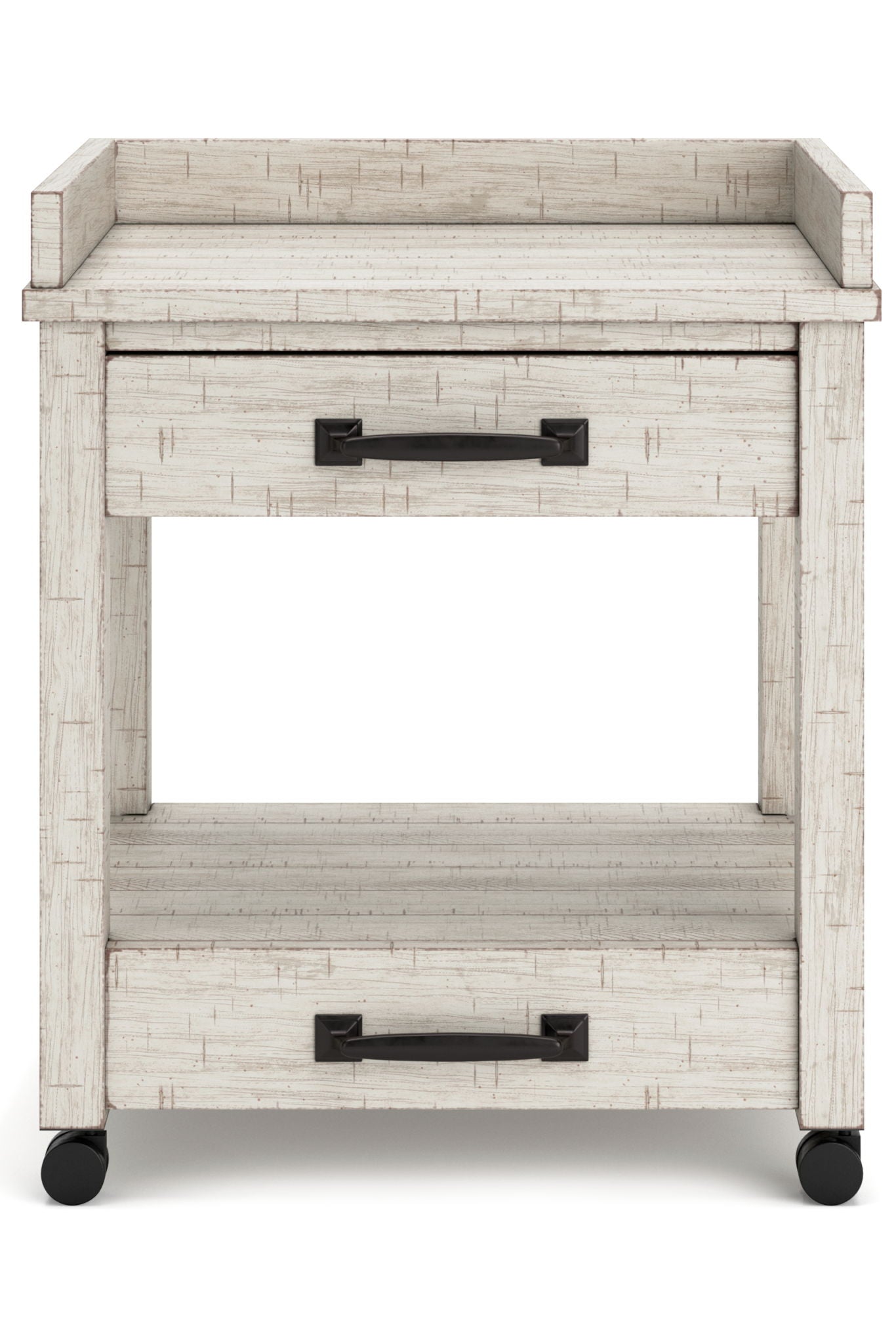 Carynhurst - Whitewash - Printer Stand - Hornell Furniture Outlet