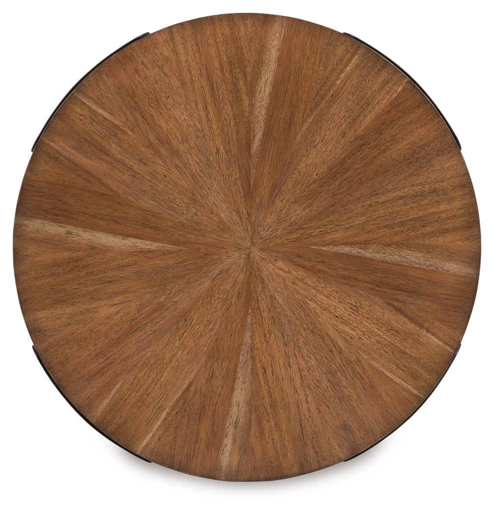 Crosstrail - Brown - Occasional Table Set (Set of 3) - Hornell Furniture Outlet