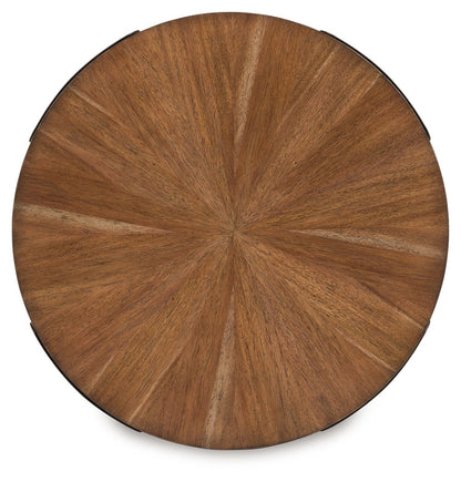 Crosstrail - Brown - Occasional Table Set (Set of 3) - Hornell Furniture Outlet