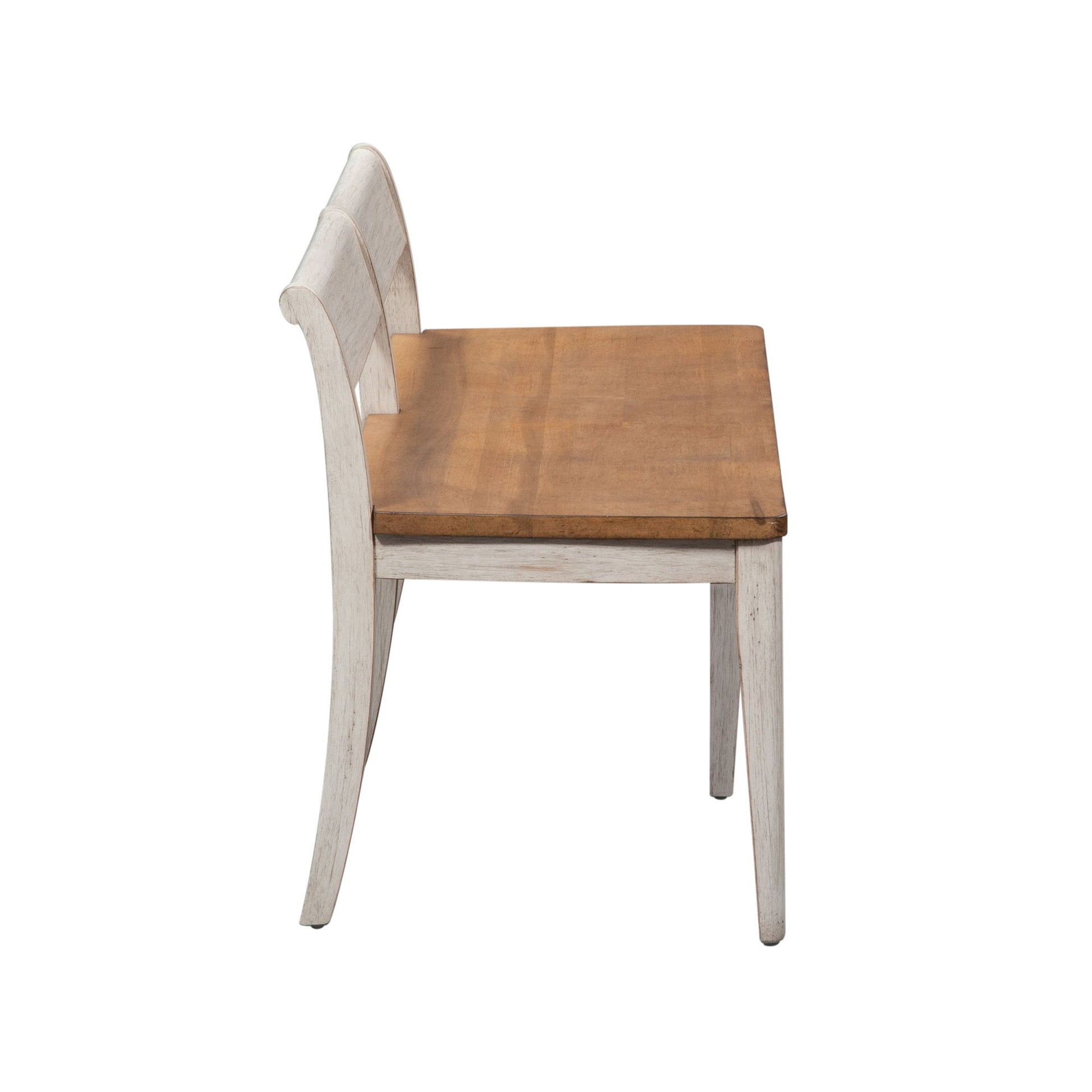 Farmhouse Reimagined - Bench - White - Hornell Furniture Outlet