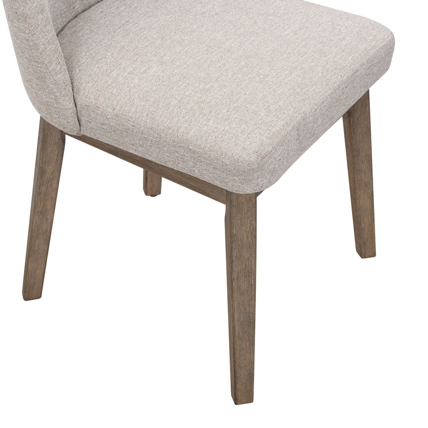 Edison - Upholstered Side Chair (RTA) - Brownstone With Faux Marble Tops - Hornell Furniture Outlet