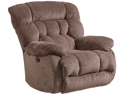 Daly - Power Lay Flat Recliner - Hornell Furniture Outlet