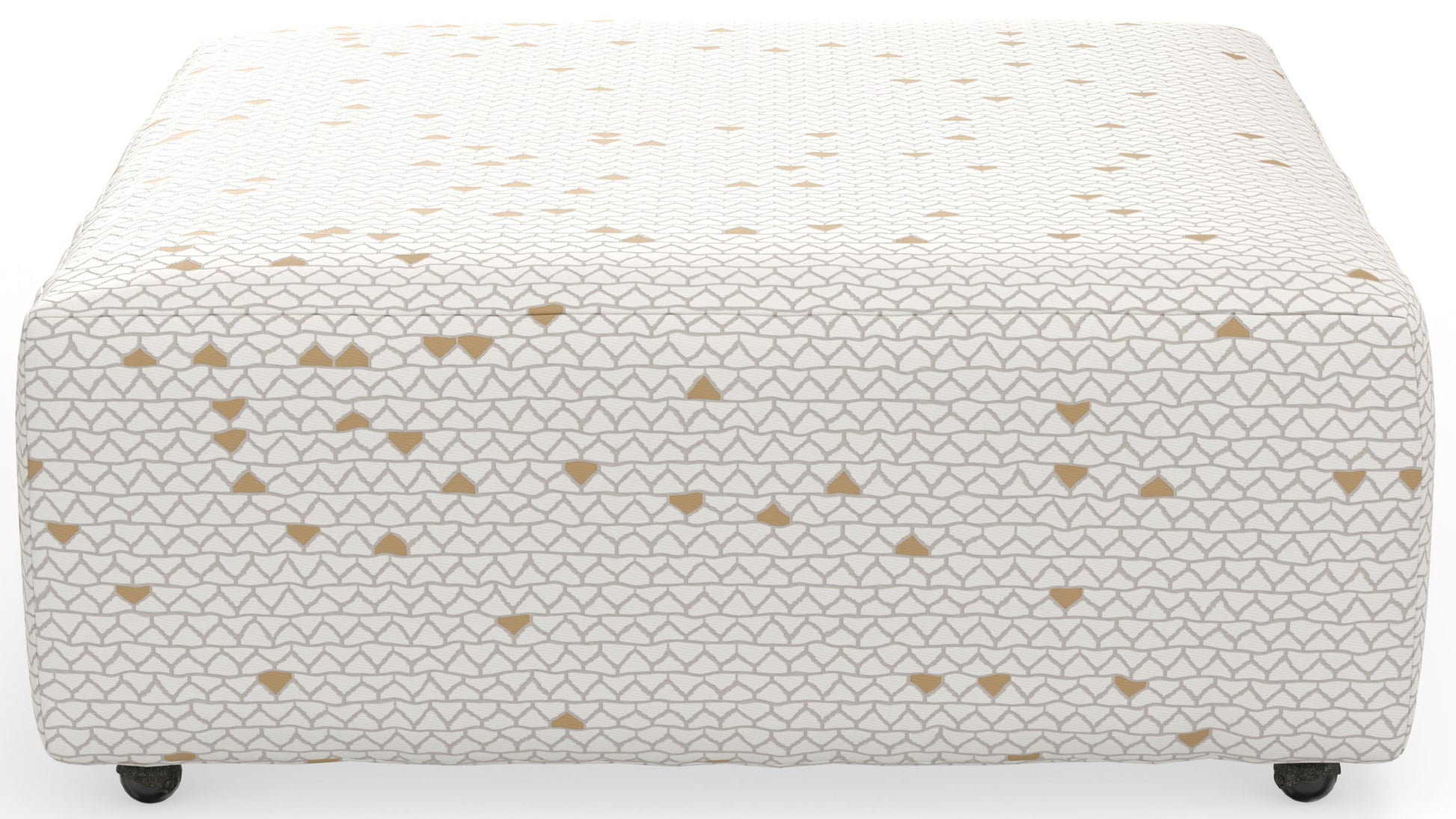 Sanctuary - Castered Cocktail Ottoman - Chalk - Hornell Furniture Outlet