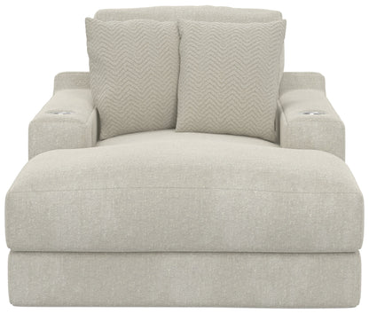 Cozy - Chaise With USB - Hornell Furniture Outlet