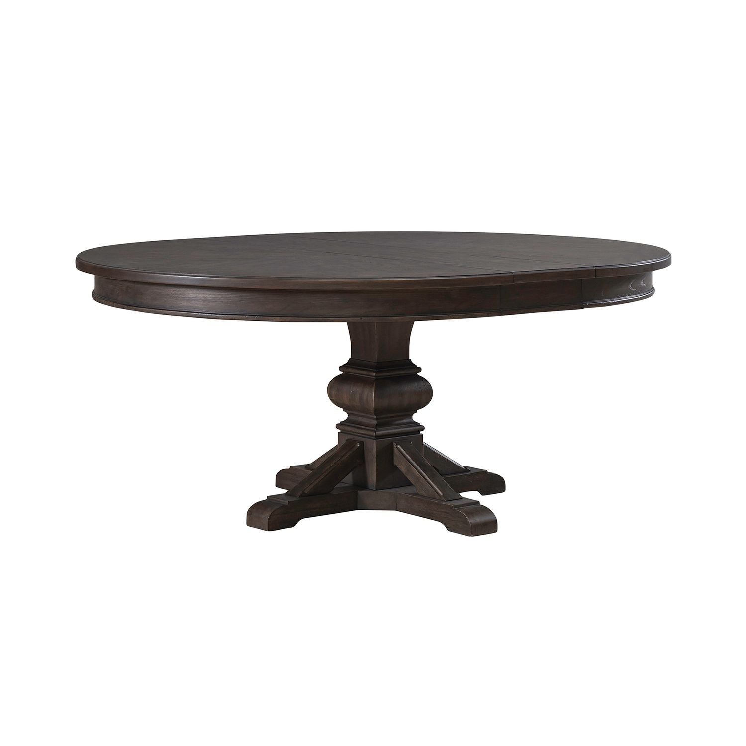 Paradise Valley - Pedestal Table - Dark Brown - Hornell Furniture Outlet