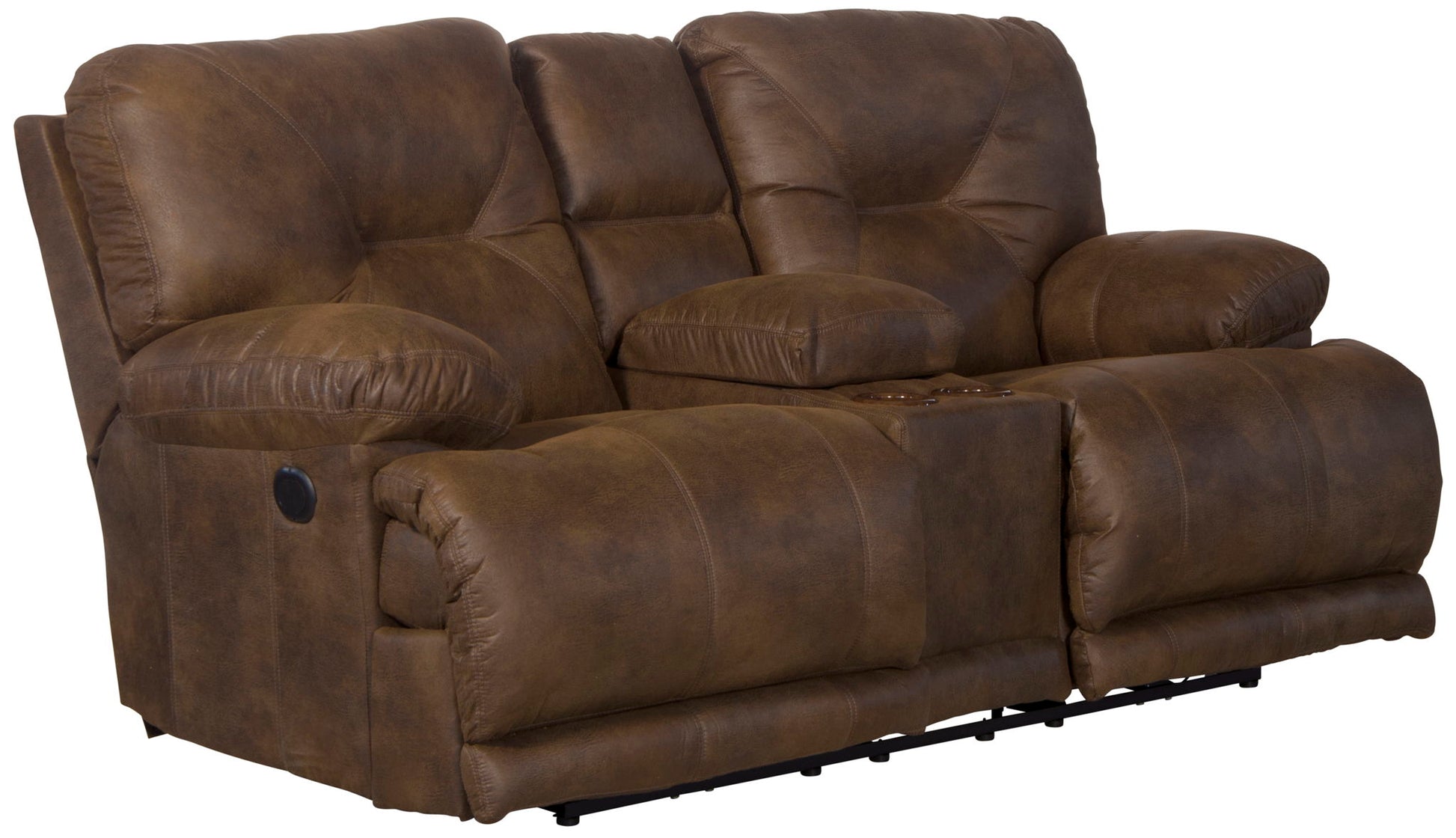 Voyager - Lay Flat Console Reclining Loveseat - Hornell Furniture Outlet