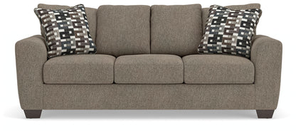 Triston - Peaks - Queen Sofa Sleeper - Suede - Hornell Furniture Outlet