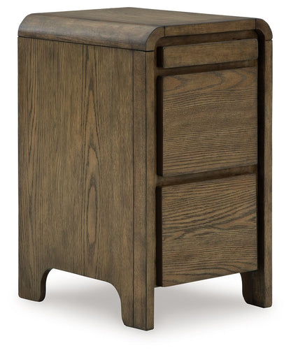 Jensworth - Accent Table - Brown - Hornell Furniture Outlet