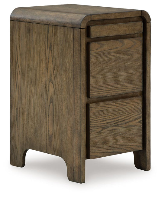 Jensworth - Accent Table - Brown - Hornell Furniture Outlet